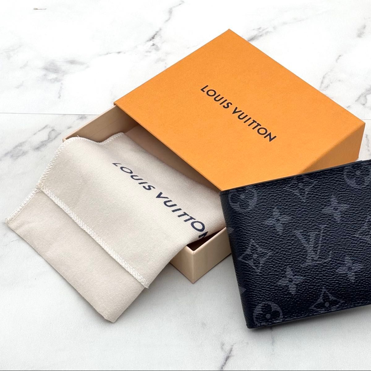 超極美品・IC搭載】ルイヴィトン エクリプス ポルトフォイユマルコ NM