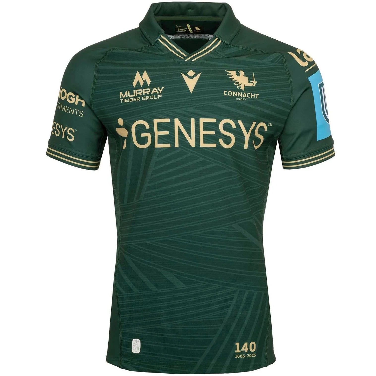 マクロン ラグビー コナート 2025 2026 ホーム プロ ジャージ 緑 グリーン 公式モデル 日本未発売
