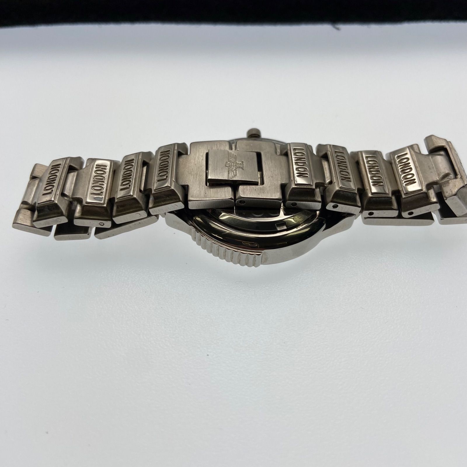 Boy London ボーイロンドン クォーツ腕時計 ステンレス コマ無し 箱