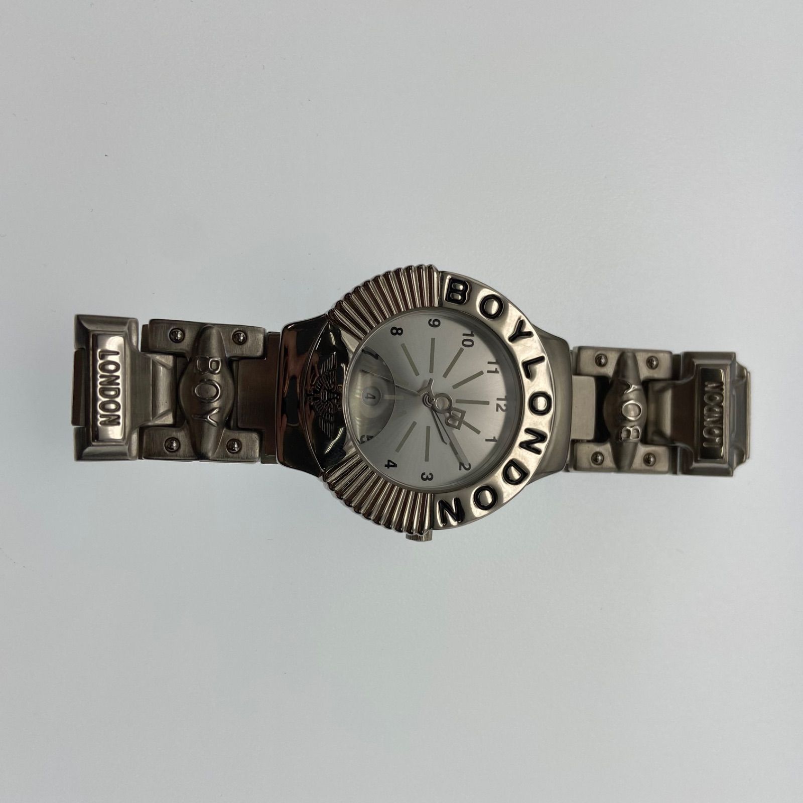 Boy London ボーイロンドン クォーツ腕時計 ステンレス コマ無し 箱