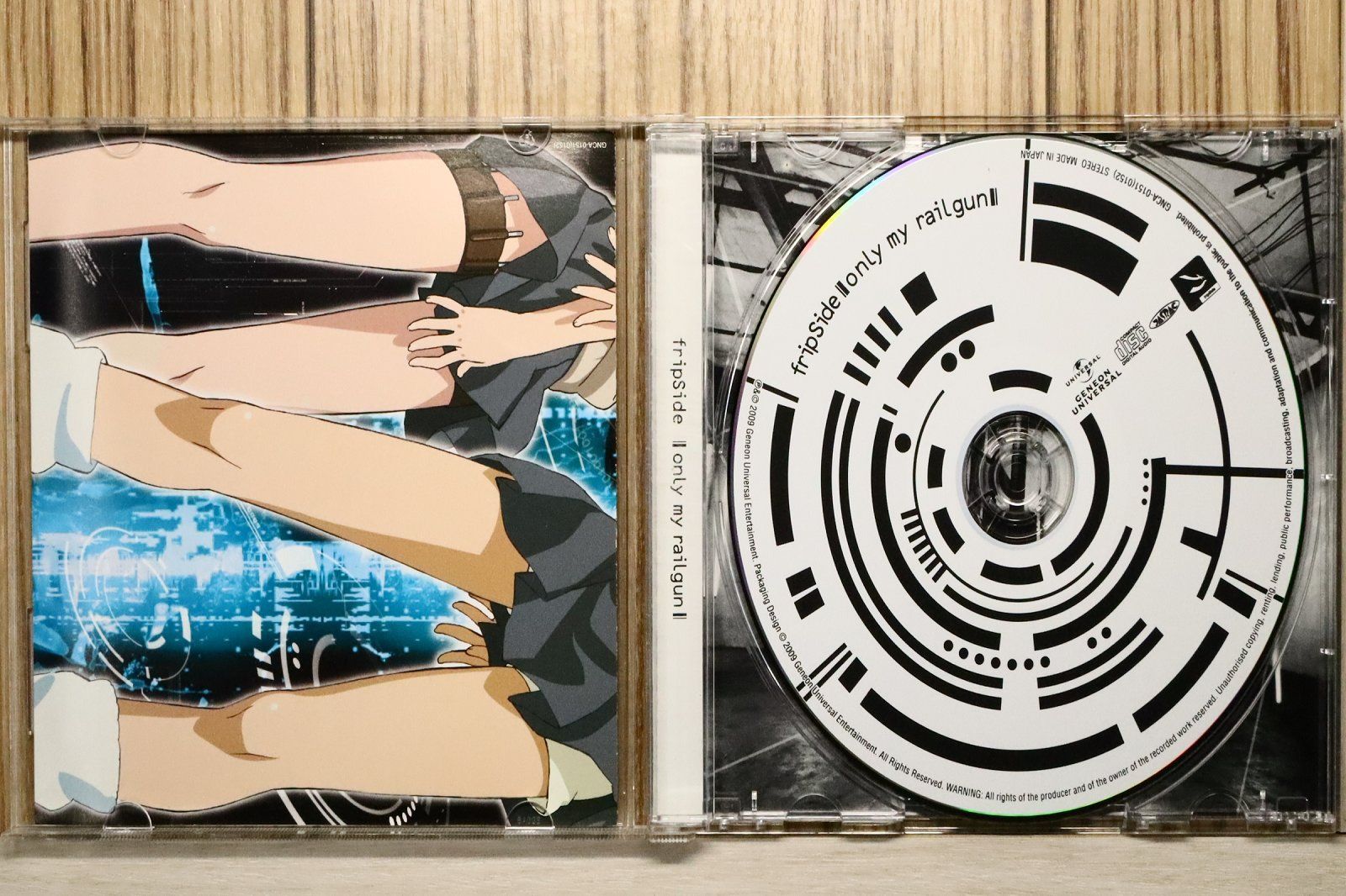 国内盤CD☆フリップサイド/fripSide□ only my railgun TVアニメ「と