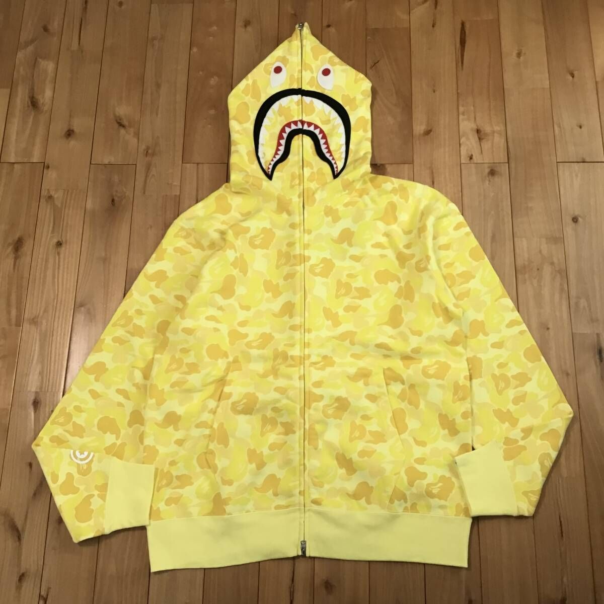 Bape kids エイプキッズパーカー BAPE KIDSフード付きパーカー エイプA 