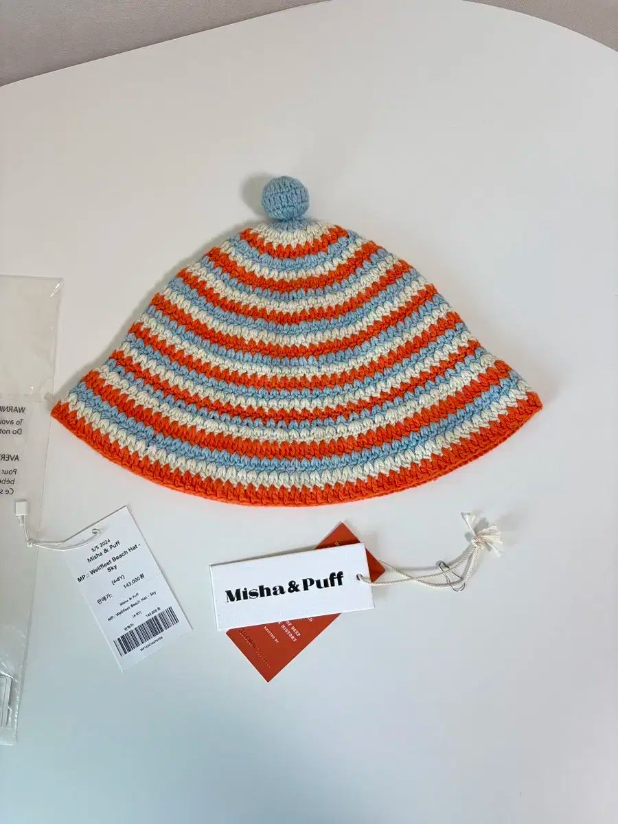  ミシャアンドパフ チュールハット 帽子 4-8 y その他 帽子