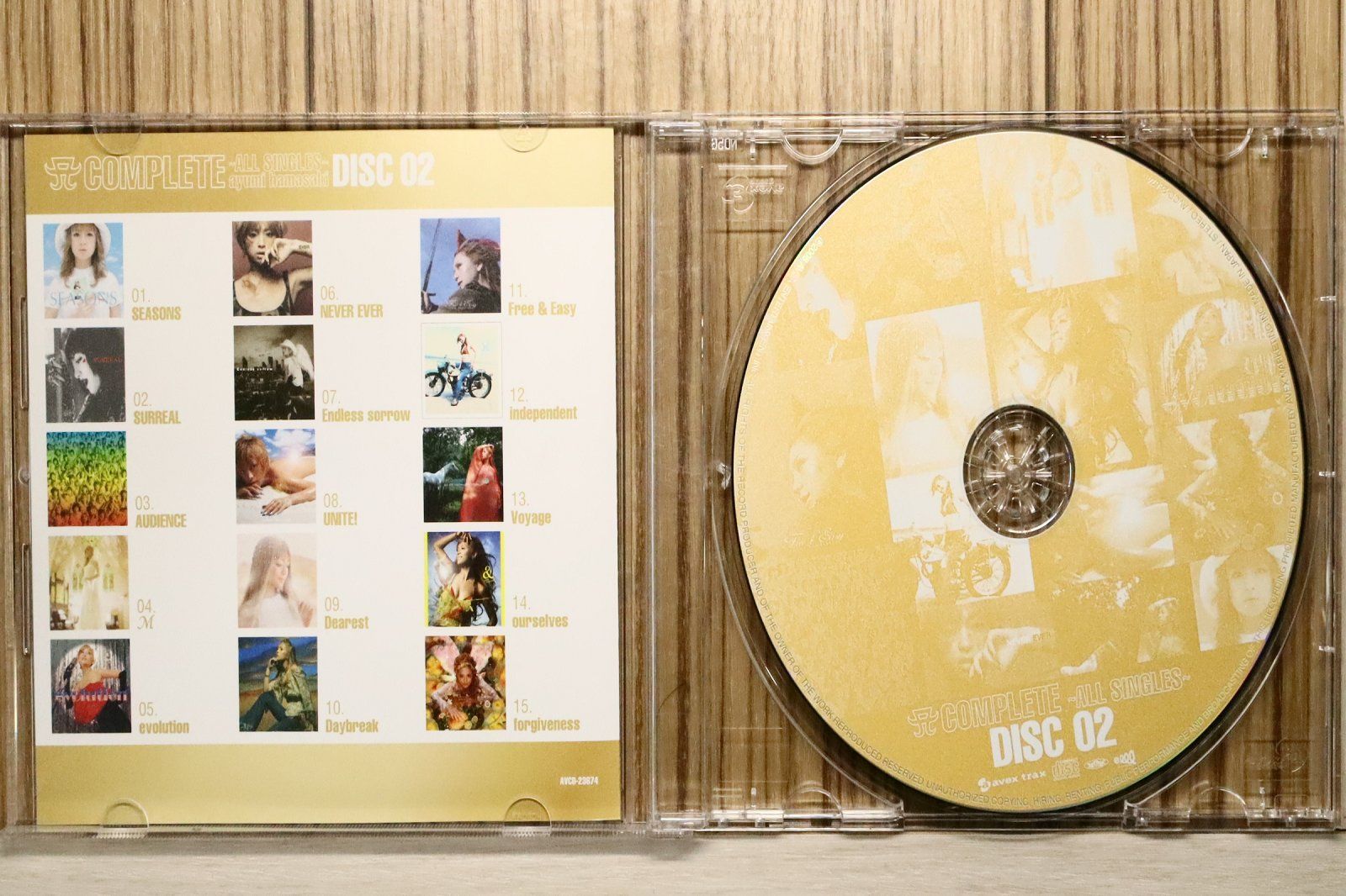 中古CD☆浜崎あゆみ/Ayumi Hamasaki □ COMPLETE ALL SINGLES Disc2