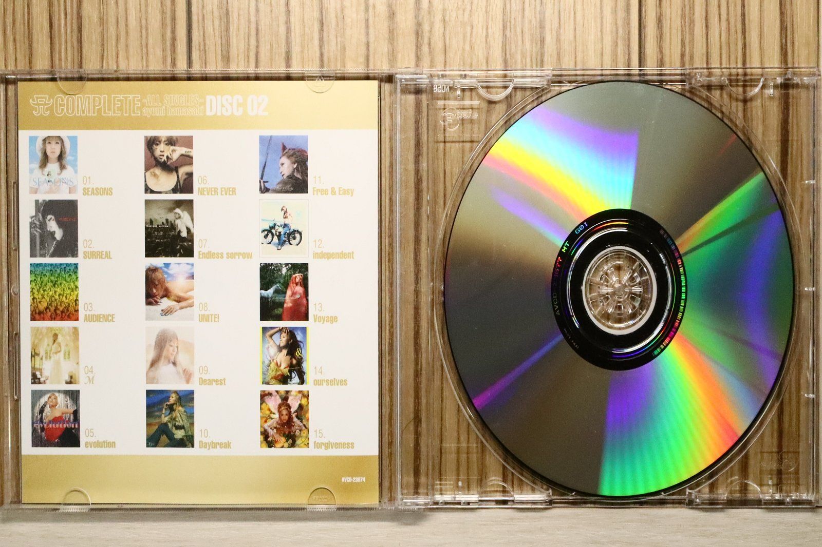 中古CD☆浜崎あゆみ/Ayumi Hamasaki □ COMPLETE ALL SINGLES Disc2