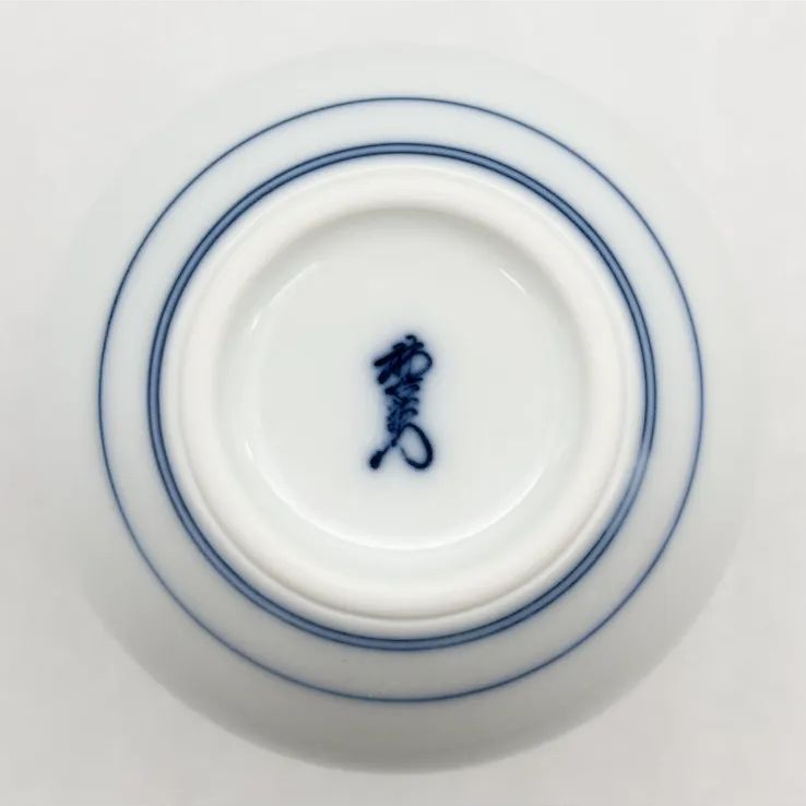 柿右衛門窯】釣鐘形（小）染錦 柿文 一輪生 [一輪挿し 花瓶 フラワー