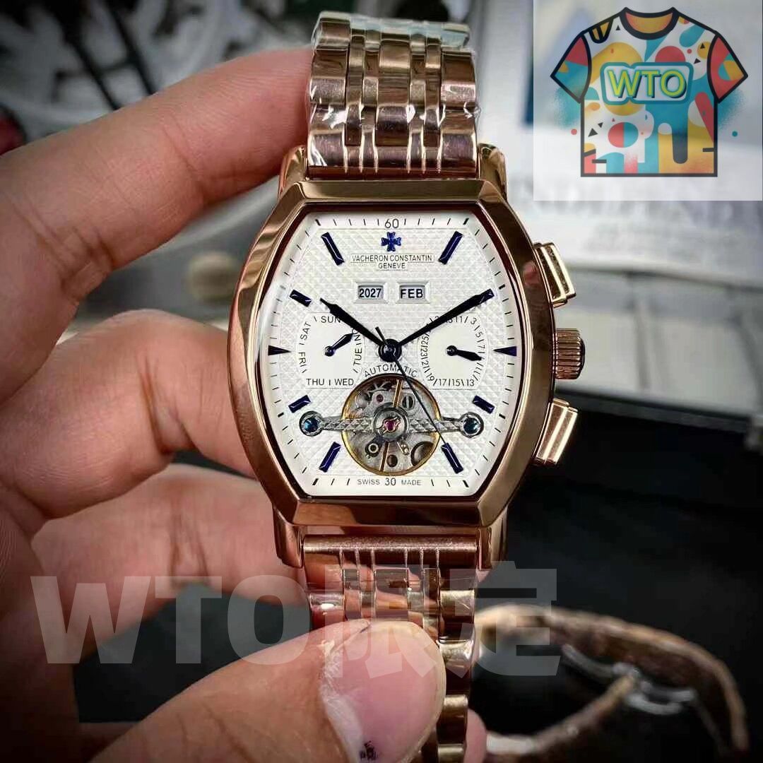 メンズマルチファンクション自動巻き腕時計