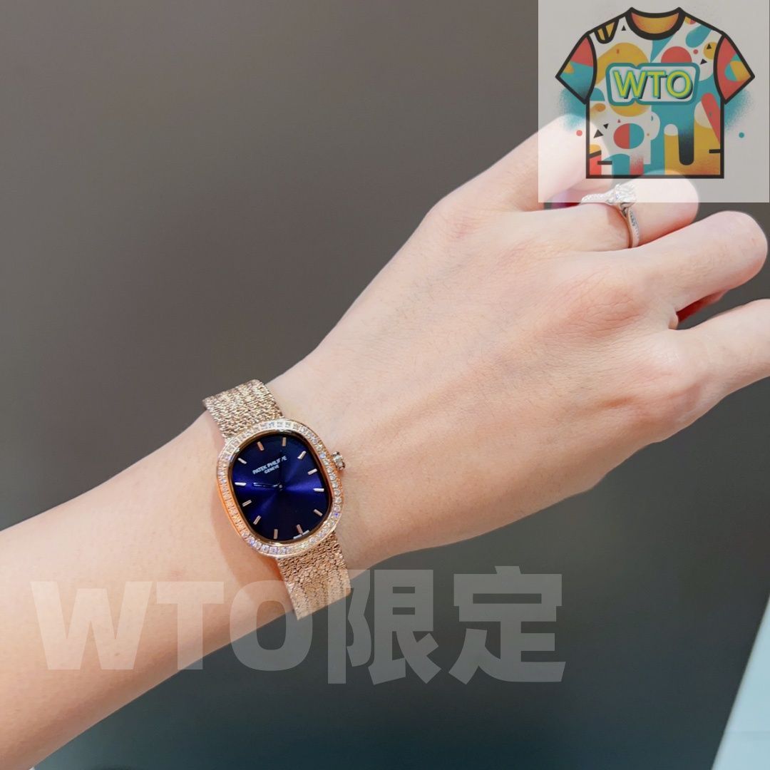 PATEK PHILIPPE パテック フィリップ オーバル レディースウォッチ - ゴールデンレシオデザイン -WTO店名をご ください-WTO輸入-PAX05