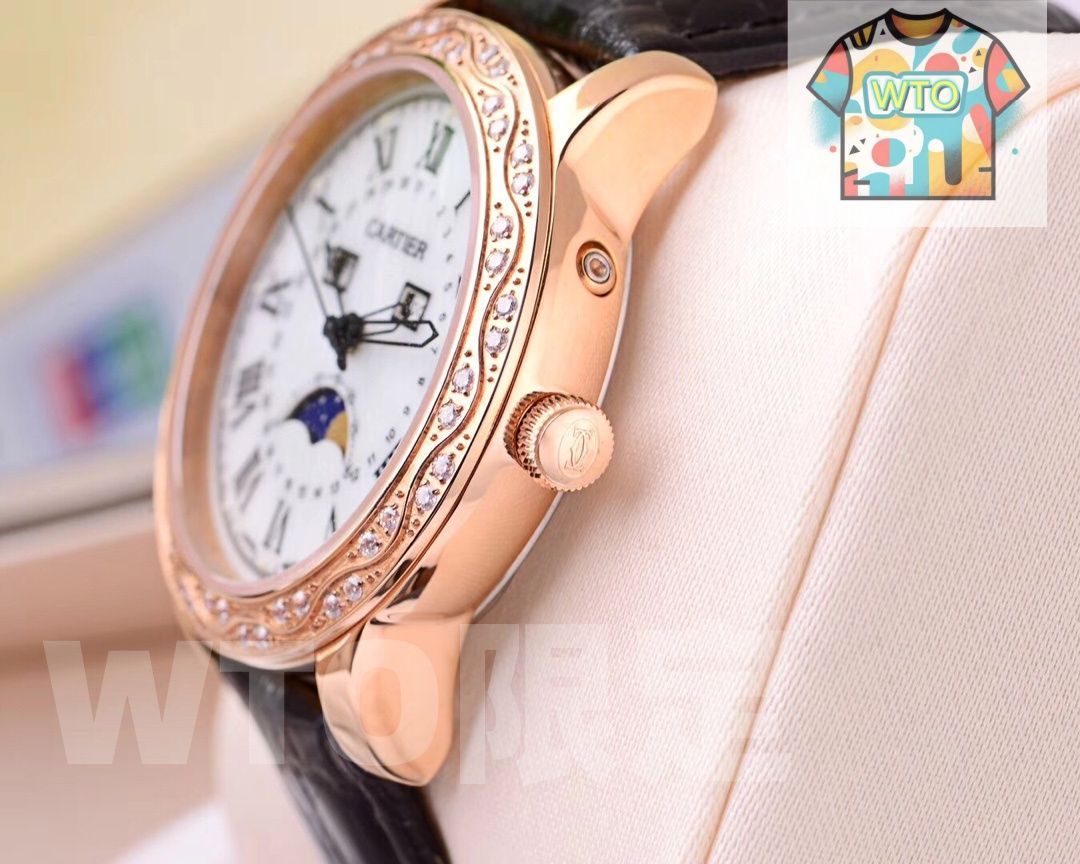 月相マルチファンクション 女性用腕時計