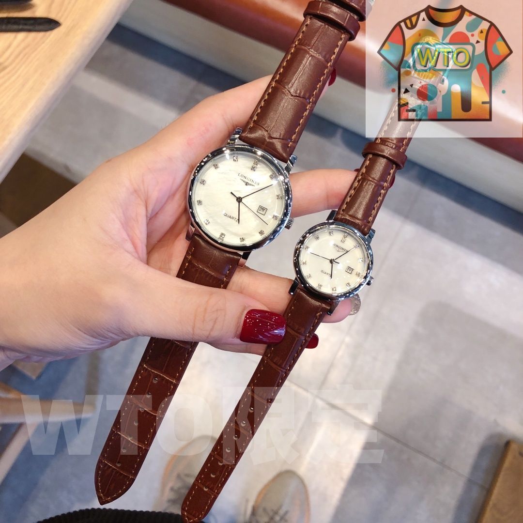  今日 Longines クラシック カップルウォッチ WTO店名をご ください 自動巻き時計 腕時計(アナログ)