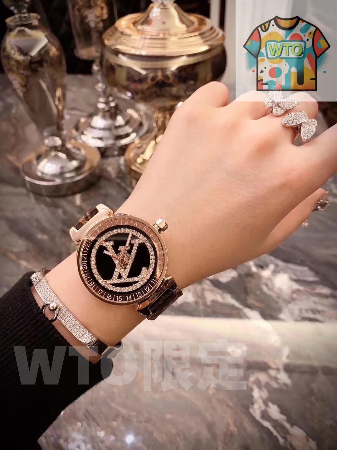 新しい一年の運をつなぐ腕時計