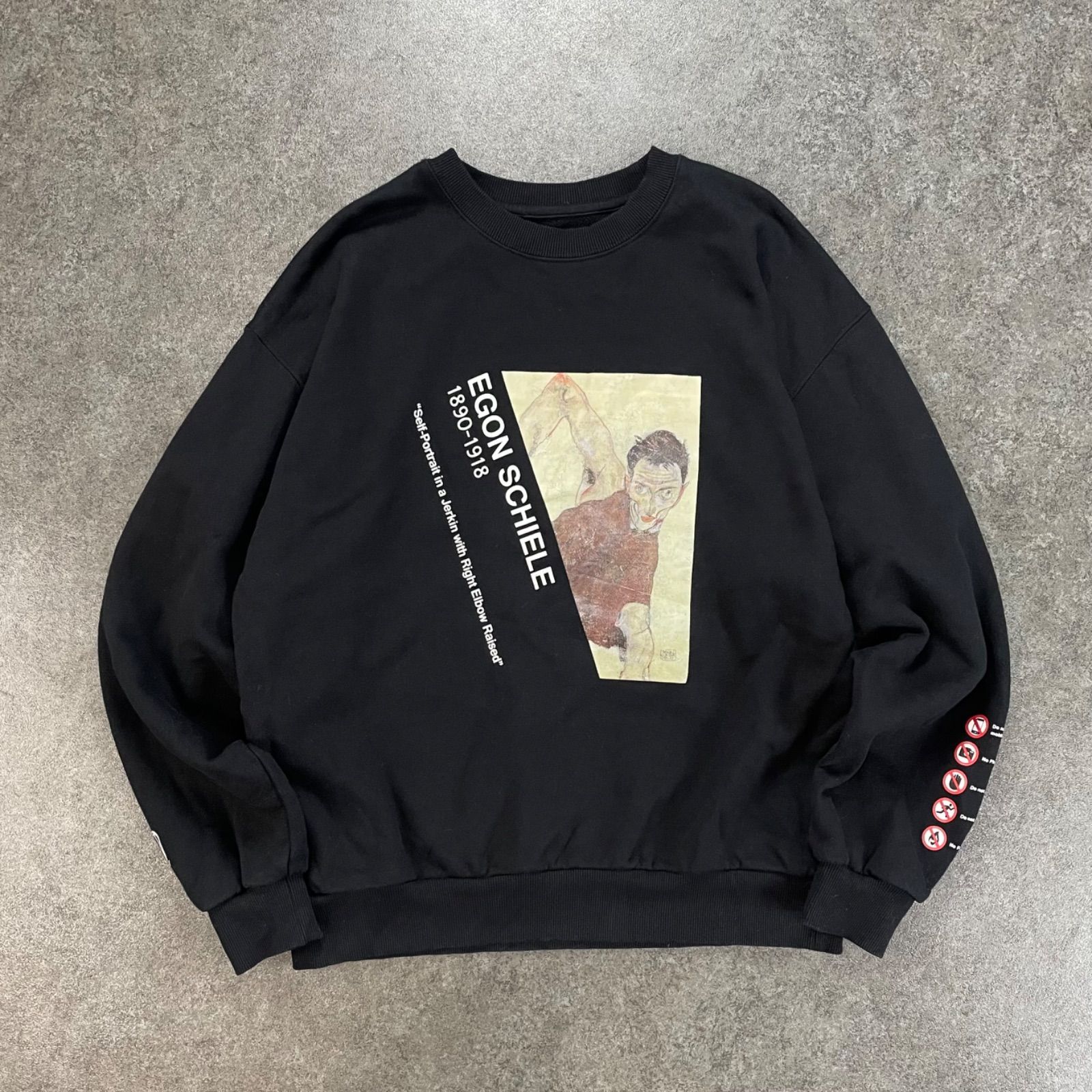 EGON SCHIELE monkey time Black エゴンシーレ モンキータイム 