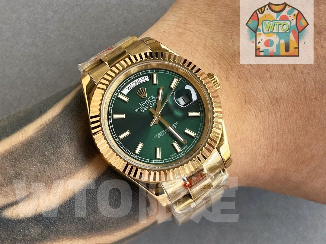  今日 ROLEX ローレックス ジュネーブ デイトデイ シリーズ 腕時計 WTO店名をご ください アクセント服 自動巻き時計 腕時計(アナログ)