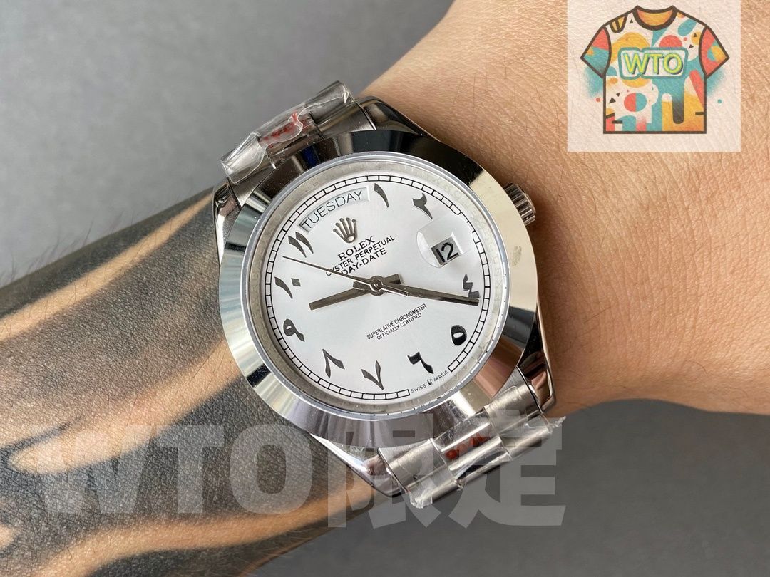 今日 ROLEX ロレックス ホット のクラシック 日付表示付きのオイスティーヌシリーズ-WTO店名をご ください