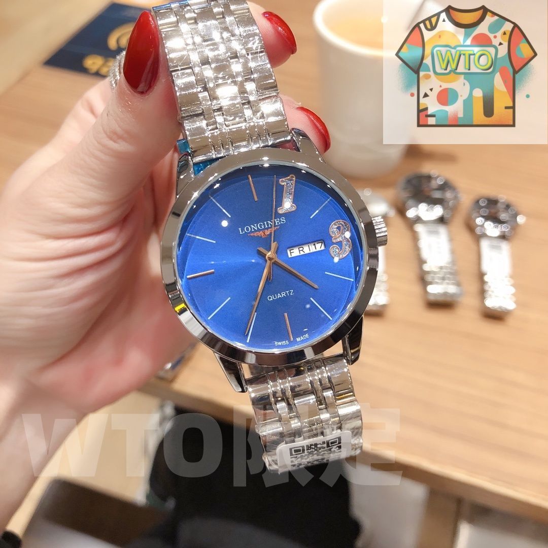  今日 LONGINES カップル腕時計 WTO店名をご ください 自動巻き時計 腕時計(アナログ)