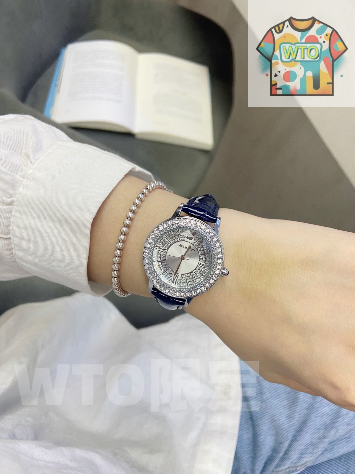  今日 施華洛世奇の魅力的な商品 WTO店名をご ください 自動巻き時計 腕時計(アナログ)