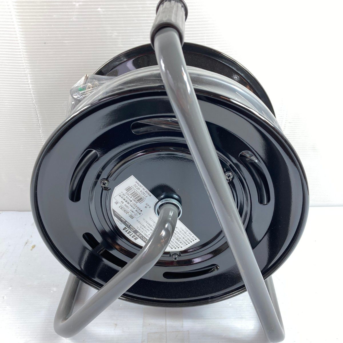 HATAYA 電工ドラム コードリール 屋外用 侍ブラック 30m SBE-30KCB3