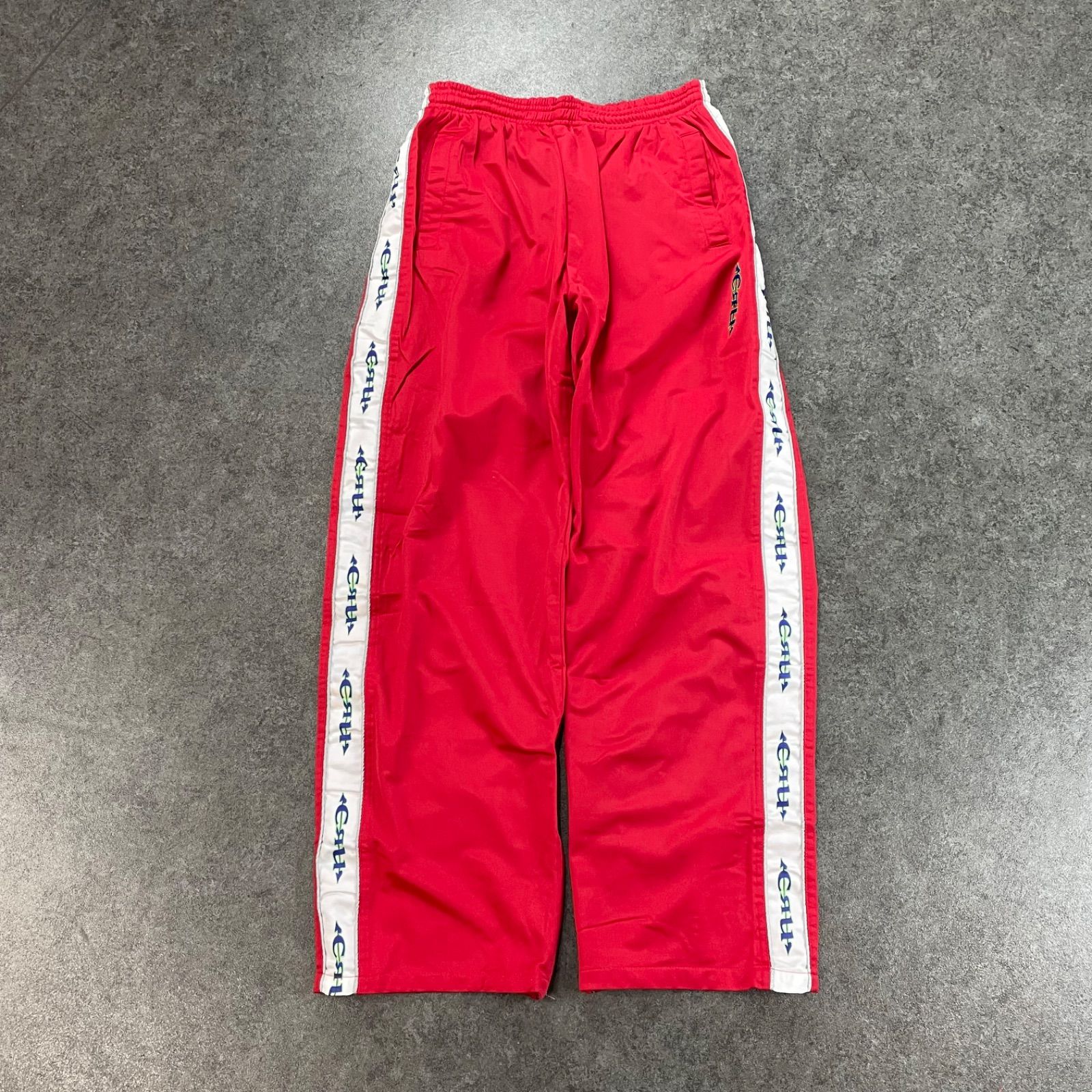  y 2 k archive CRU Track Suit Jersey Set Up HIPHOP クルー トラックスーツ トラックジャケット パンツ 上下 サイドロゴ 刺繍 ヒップホップ バイ ヴィンテージ ビンテージ ジャージ上下セット ウォーキング ランニングウェア