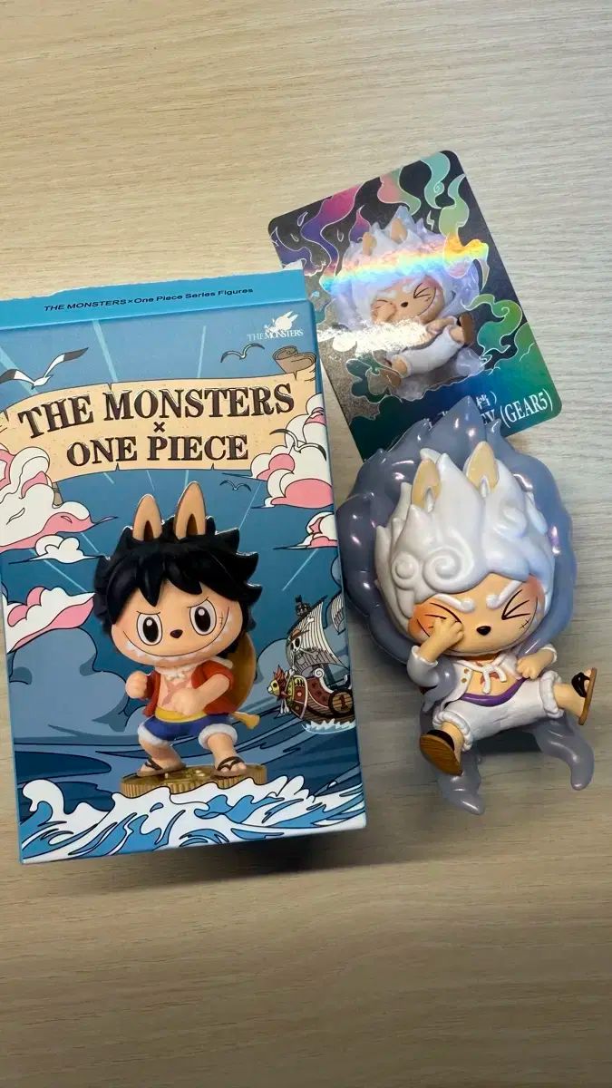 Labubu ラブブ 더 MONSTER ONE PIECE モンキー D ルフィ ルフィ ギア5 Secret Honey