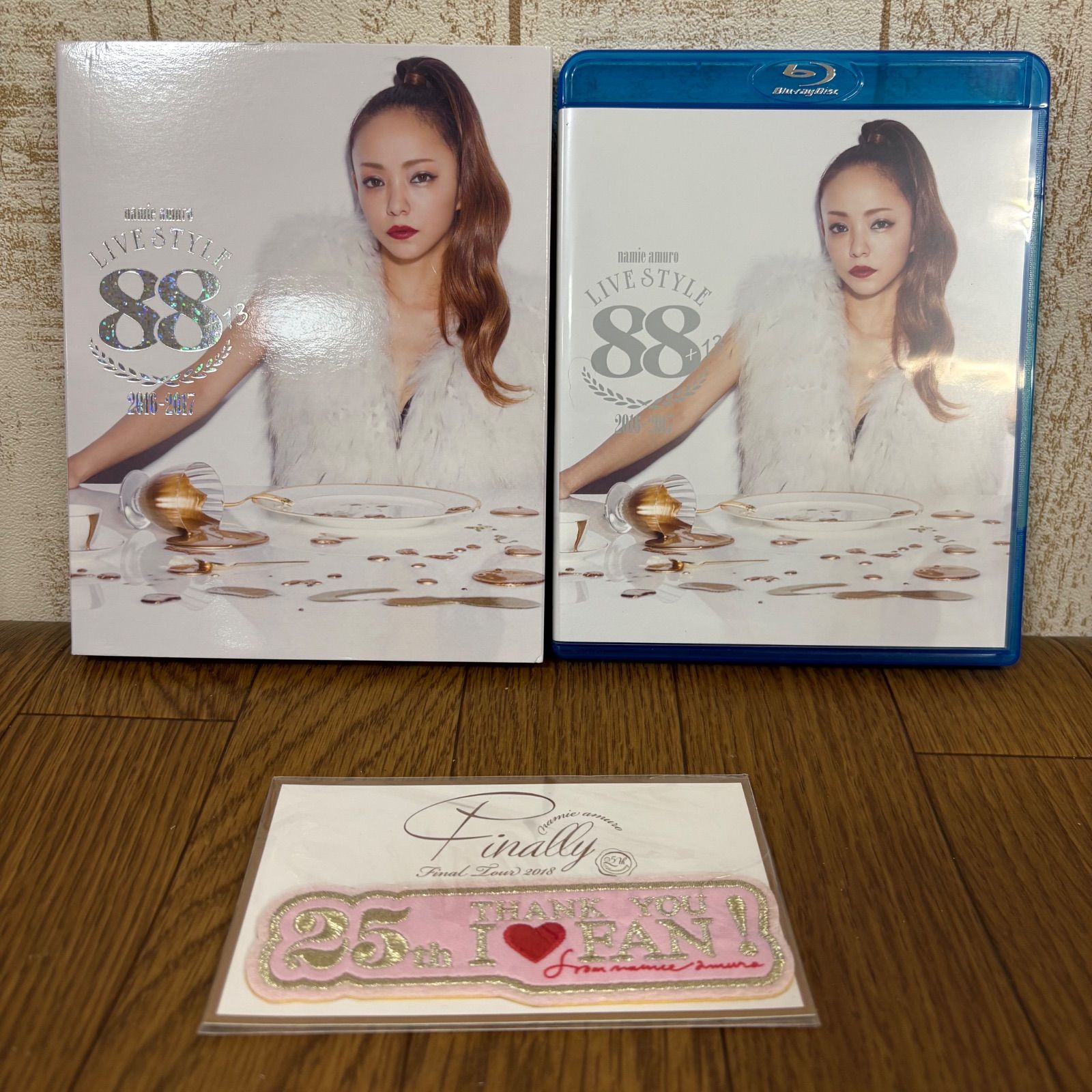 安室奈美恵/2016-2017 LIVE STYLE 88+13 Blu-ray Finally ワッペン