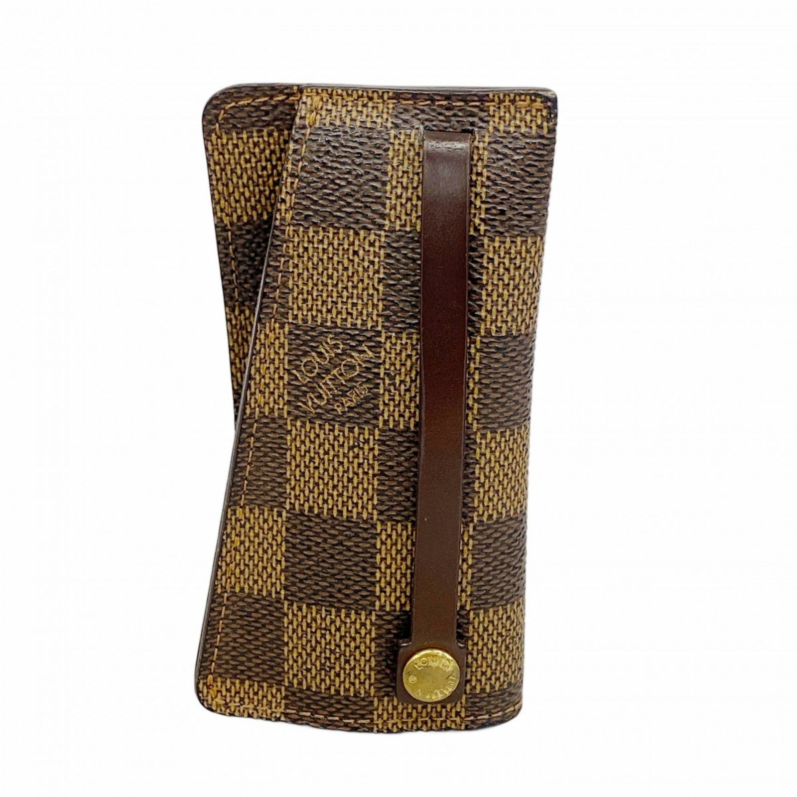 ルイ ヴィトン Louis Vuitton ルイ ヴィトン キーケース ダミエ クロシェットPM N62661 エベヌメンズ レディース