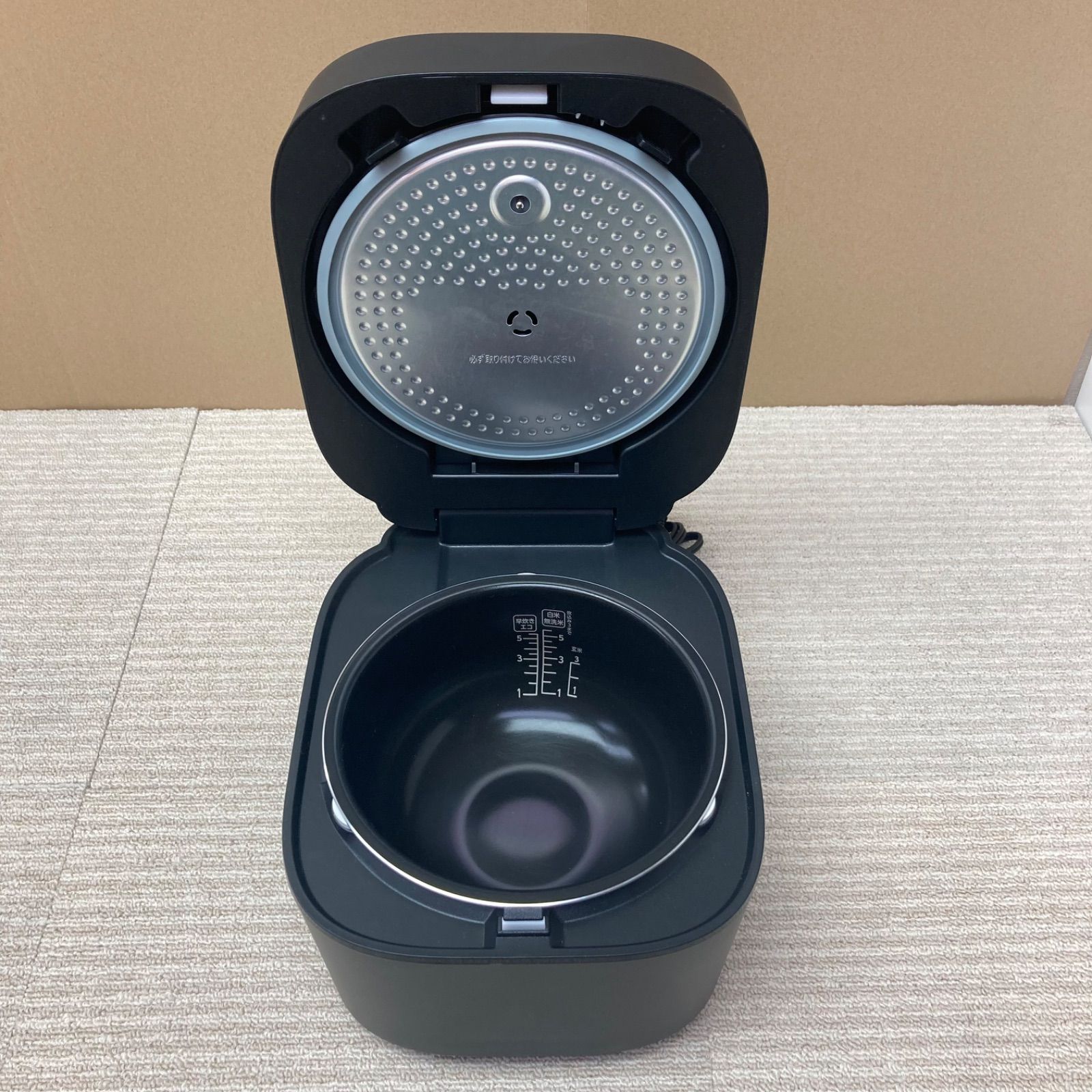 アイリスオーヤマ炊飯器【美品】 5.5合 IH SHK-LS110-B ブラック IHジャー炊飯器 5.5合 SHKLS110B [5.5合 /IH] IRIS OHYAMA｜アイリス