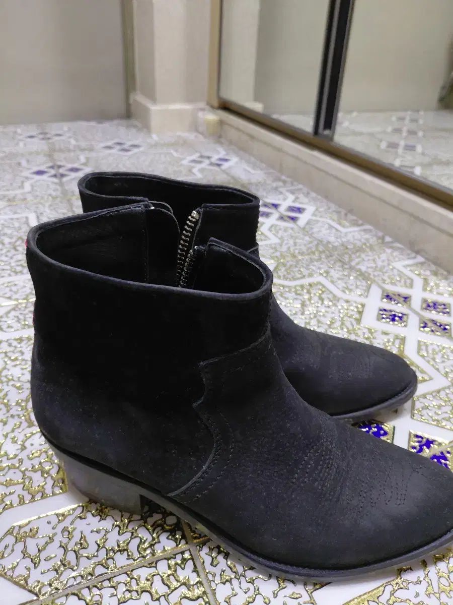  ZADIG - ブラック ウェスタン ブーツ アンクルブーツ 245 その他 ブーツ