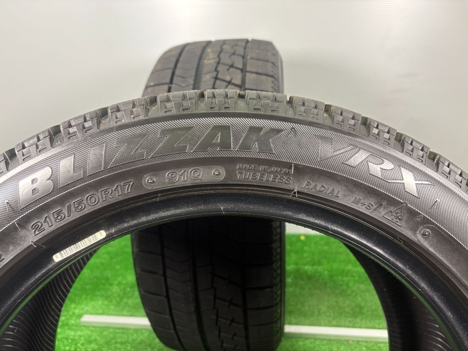  215 50 R 17 ブリヂストン VRX 2020年製 2本 冬 タイヤ スタッドレス TA 746 17インチ スタッドレス