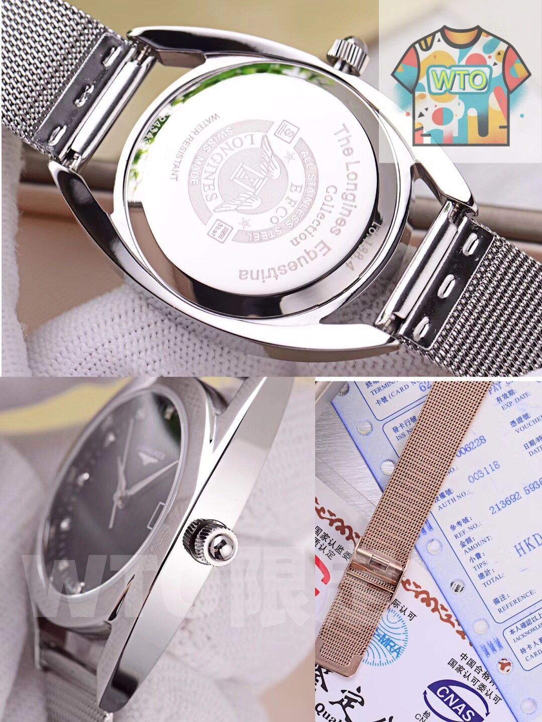  今日 Longines ロンジン キャリア レディース エクスクルーシブ 腕時計-WTO輸入1 自動巻き時計 腕時計(アナログ)