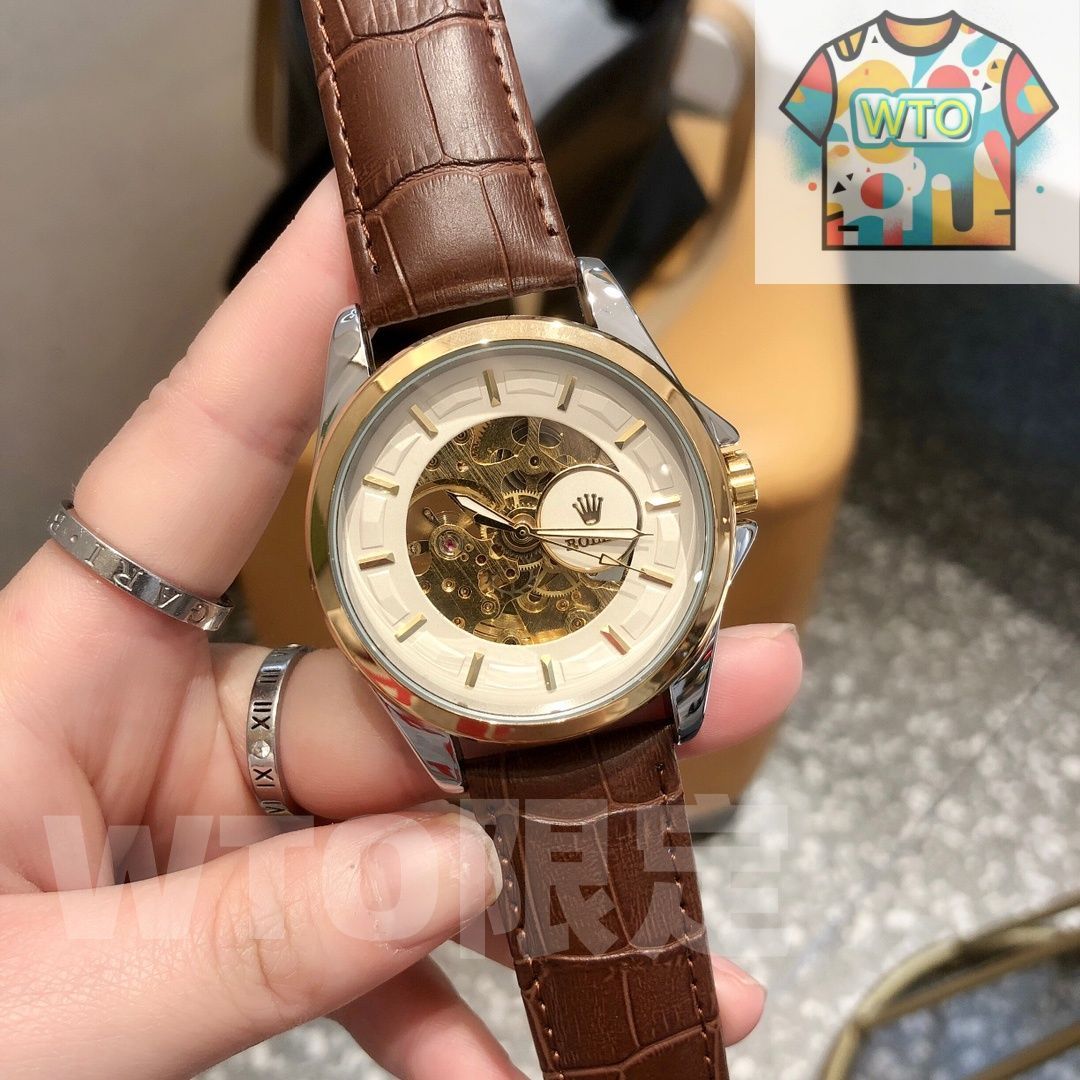 今日 ROLEX ロレックス メンズ レジャー 腕時計 透かし彫りデザイン WTO店名をご ください