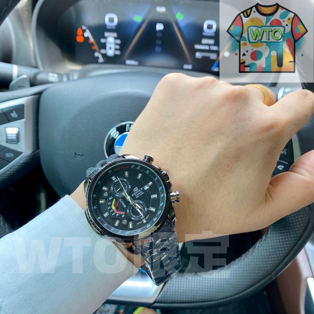 今日 CASIO カシオ 新 6 針 EFR539 シリーズ メンズ マルチファンクション プライム 腕時計 -WTO店名をご ください