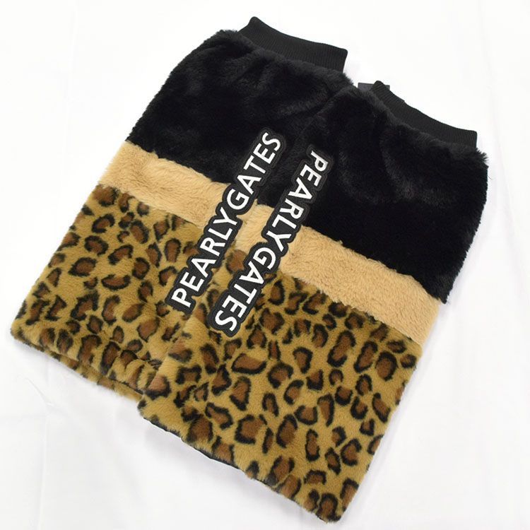 新古品 パーリーゲイツ｜レディース｜レッグウォーマー ｜秋冬｜ブラック系｜古着ゴルフウェア