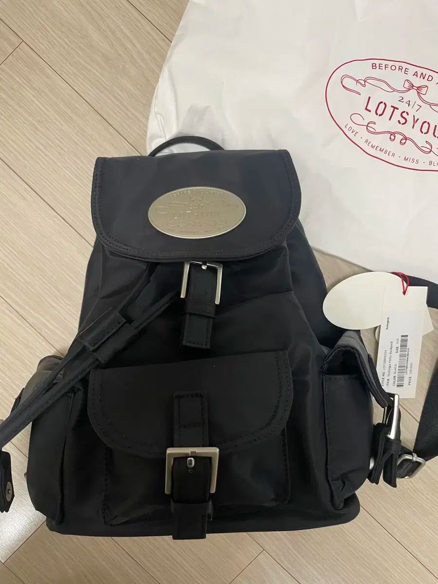 LOTSYOU バックパック ブラック