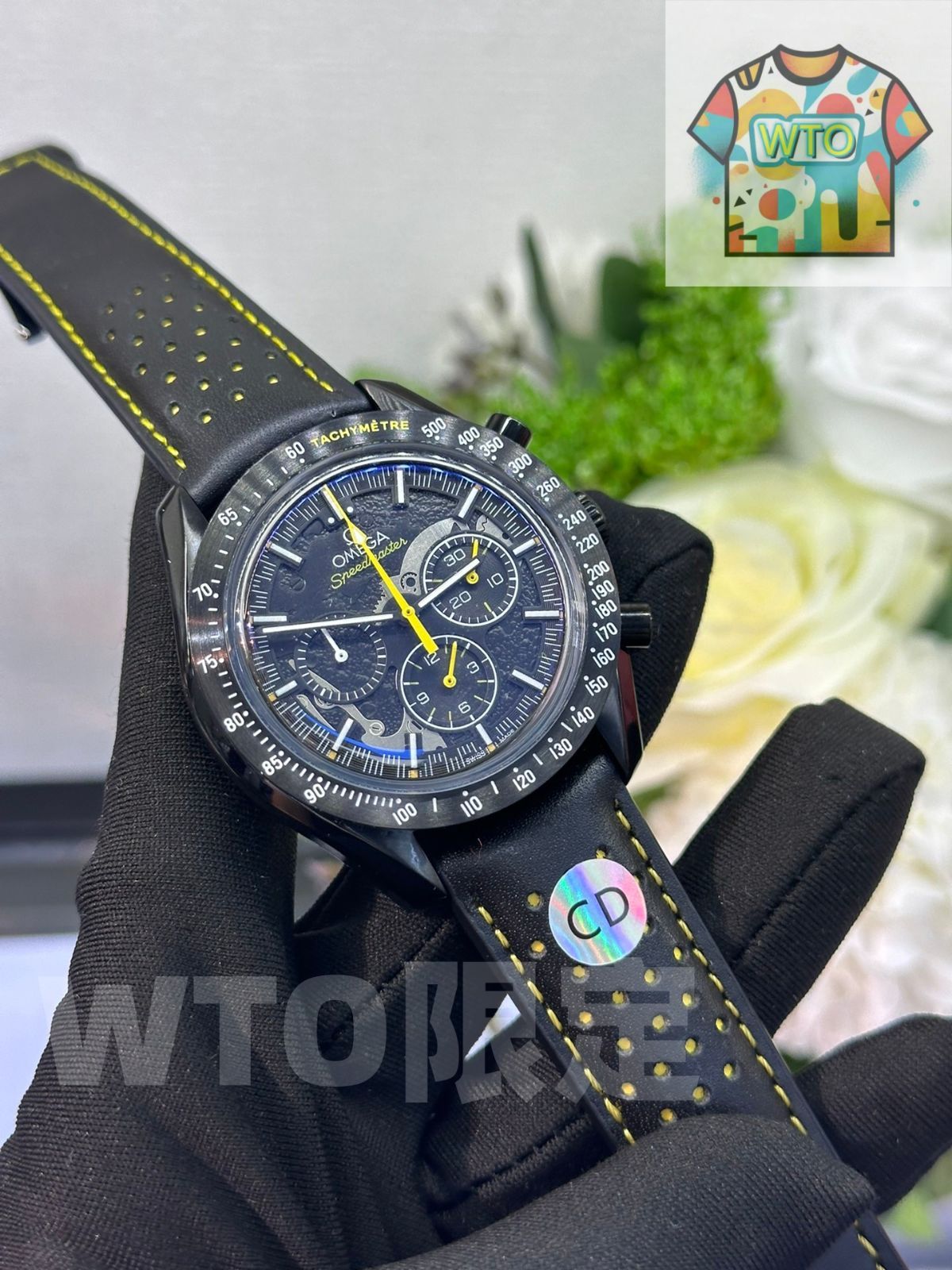 今日 Omega 欧米茄 Ω 超霸 石英 マルチファンクション 腕時計-WTO輸入1