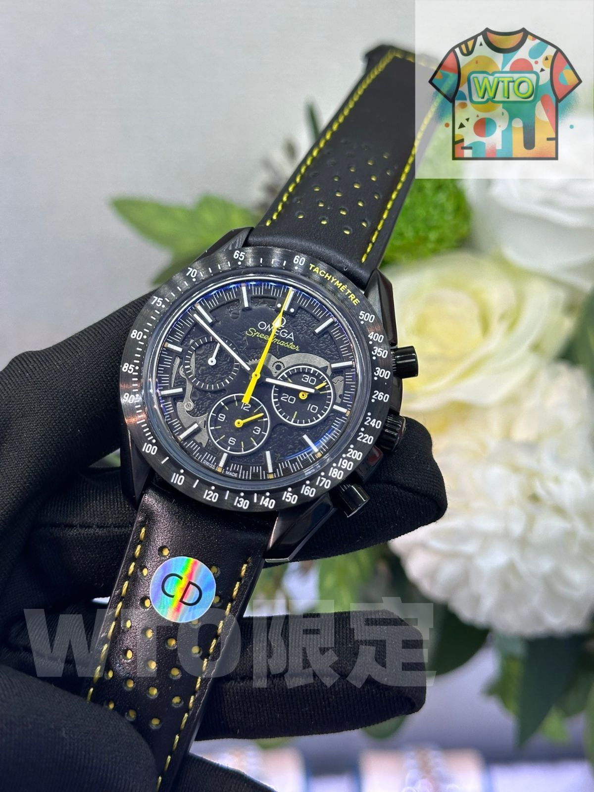  今日 Omega 欧米茄 Ω 超霸 石英 マルチファンクション 腕時計-WTO輸入1 自動巻き時計 腕時計(アナログ)