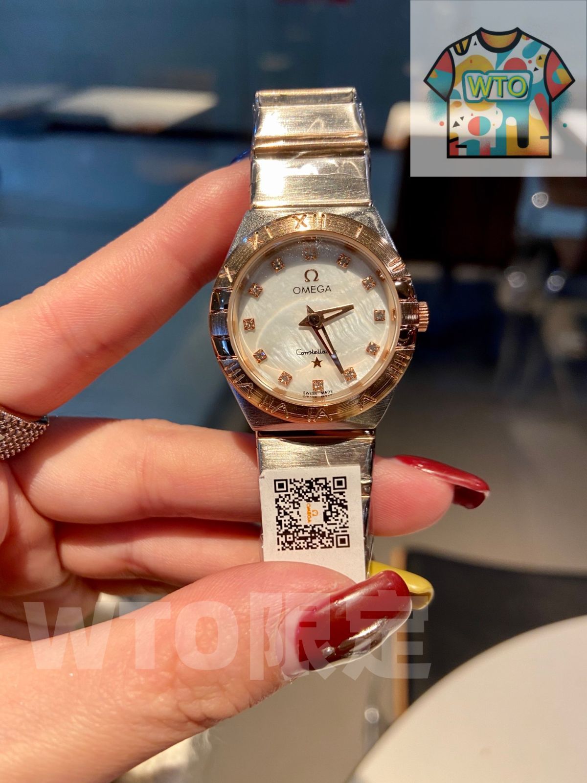 今日 オメガ ツイン エーゲル シリーズ レディース 腕時計-WTO店名をご ください