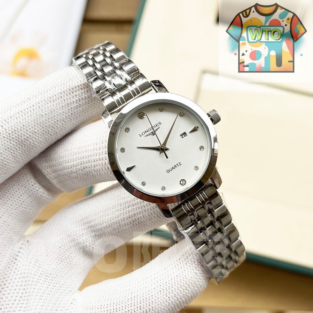 永遠の輝き ロンジン レディース30mm｜太陽光反射文字盤×316L鋼｜実物撮影 品質証明｜ ｜ -WTO輸入2