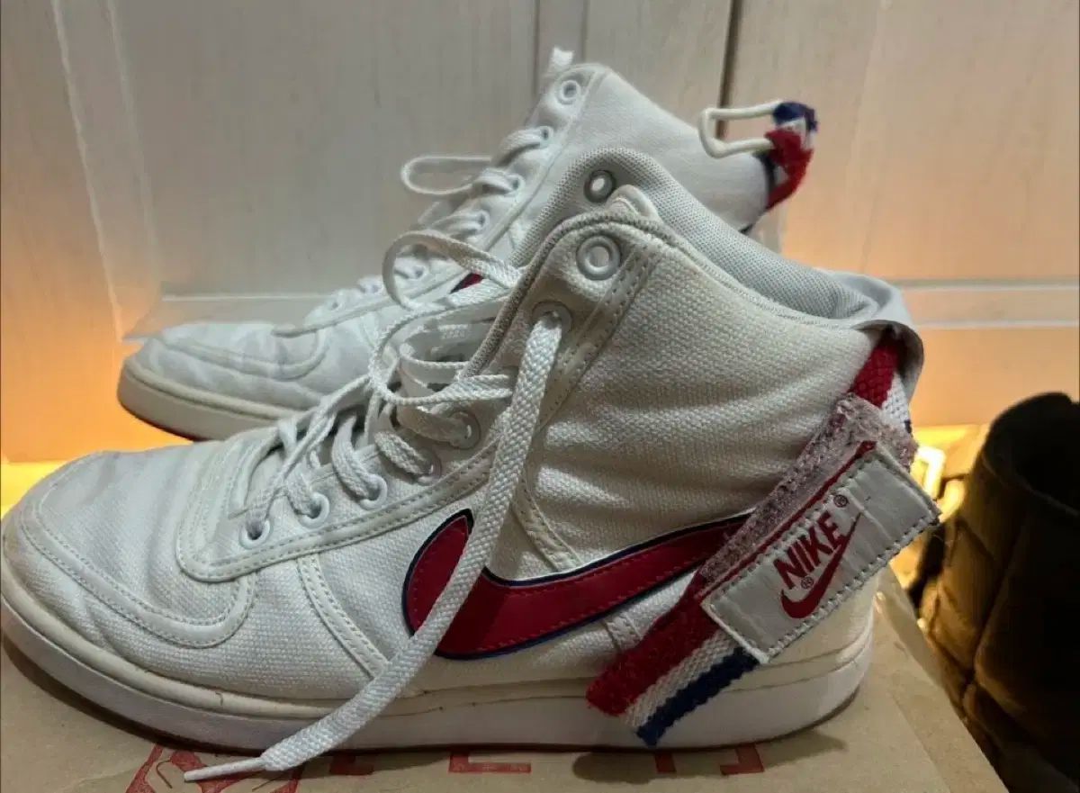 ナイキ バンダル ハイ シュプリーム 靴