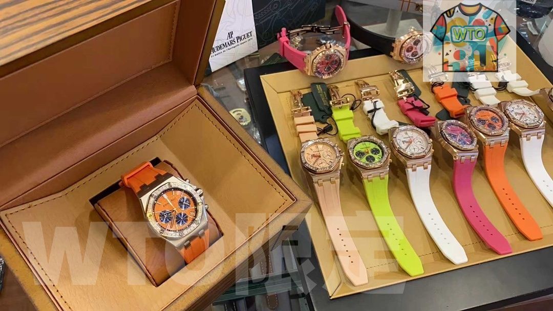 AP オーデマ ピゲ Audemars Piguet ロイヤルオーク レディースモデル - ダイヤモンドベゼル＆食品グレードゴムバンド 37mm｜ ｜ -WTO輸入2