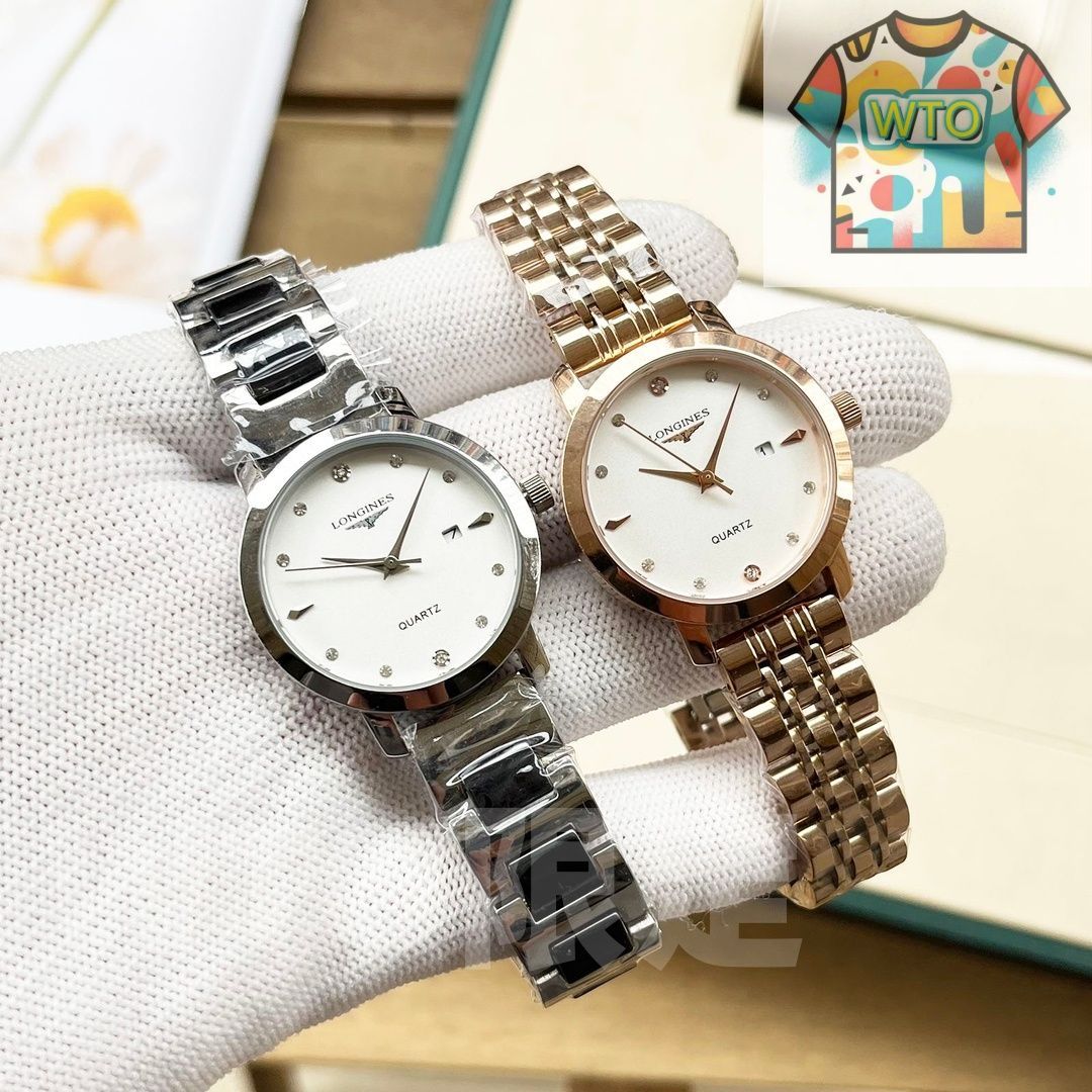 永遠の輝き ロンジン レディース30 mm｜太陽光反射文字盤×316 L鋼｜実物撮影 品質証明｜ ｜ -WTO輸入2