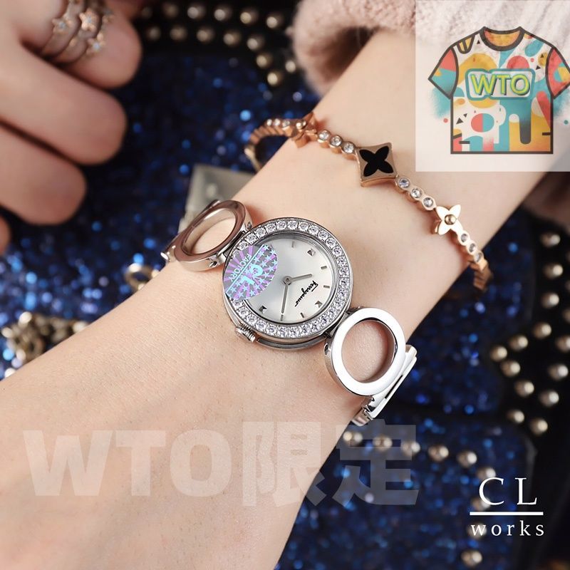 今日 Ferragamo F 56 ブレスレットタイプの石英式レディース腕時計 WTO店名をご ください