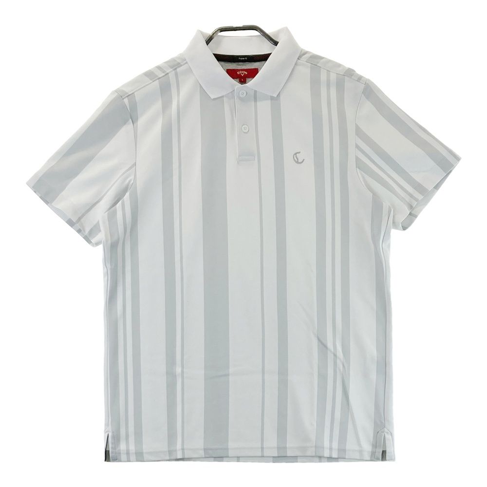 サイズ：L CALLAWAY キャロウェイ レッドレーベル 半袖ポロシャツ