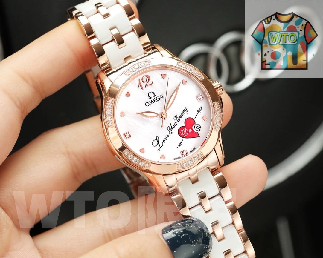 オメガ最新の清新な女性用腕時計 WTO店名をご