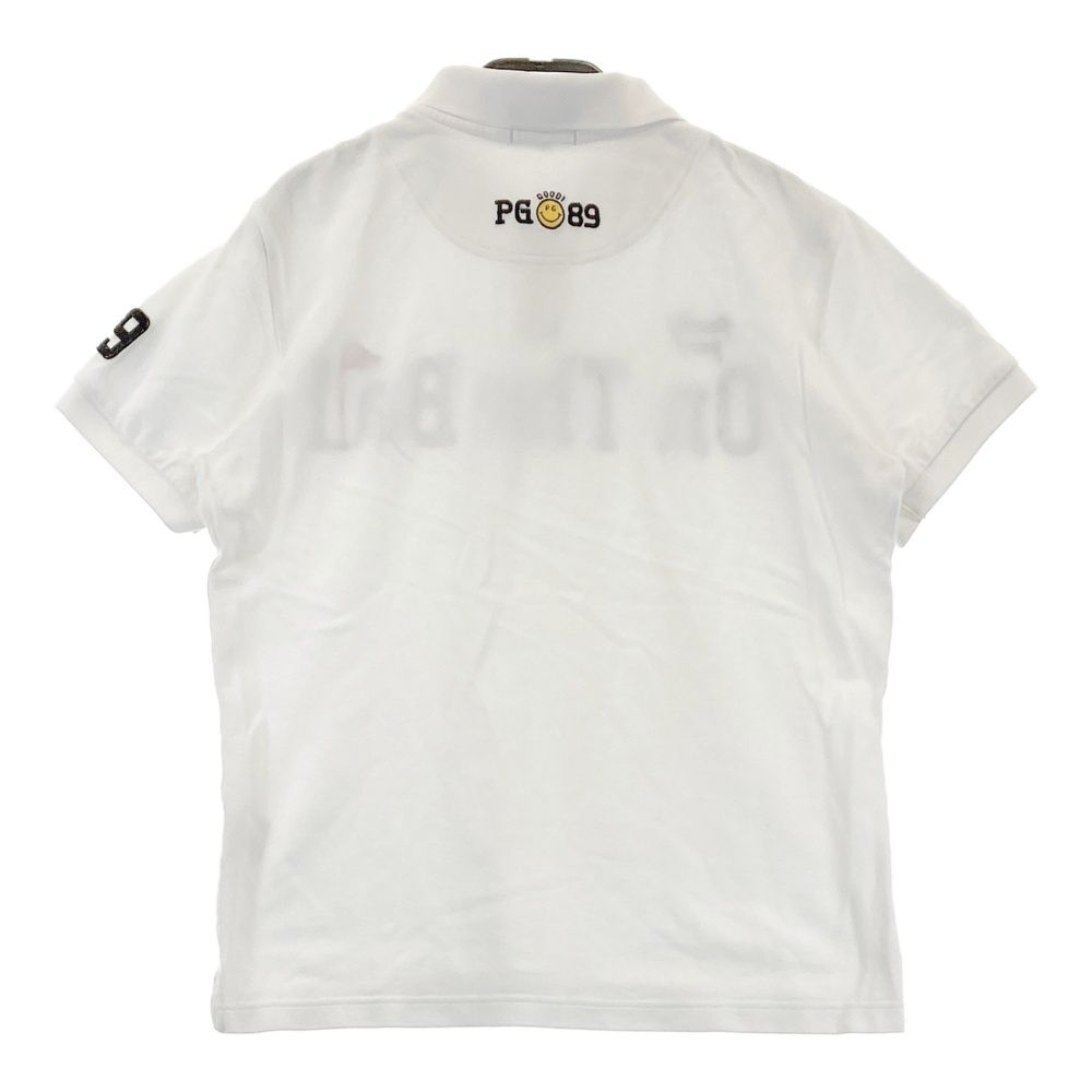 サイズ：4 PEARLY GATES パーリーゲイツ 半袖ポロシャツ ホワイト系