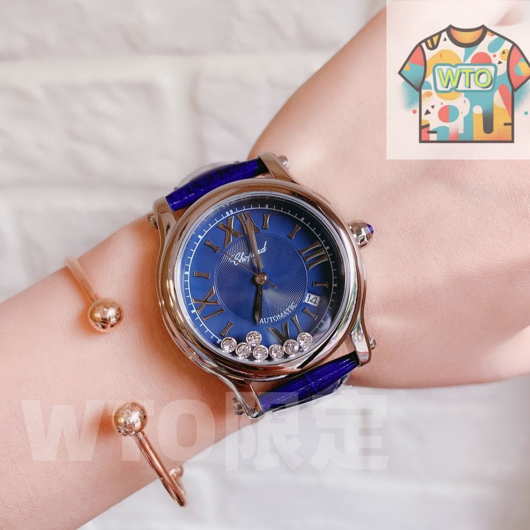  今日 Chopard Happy Sport レディース腕時計 WTO店名をご ください 自動巻き時計 腕時計(アナログ)