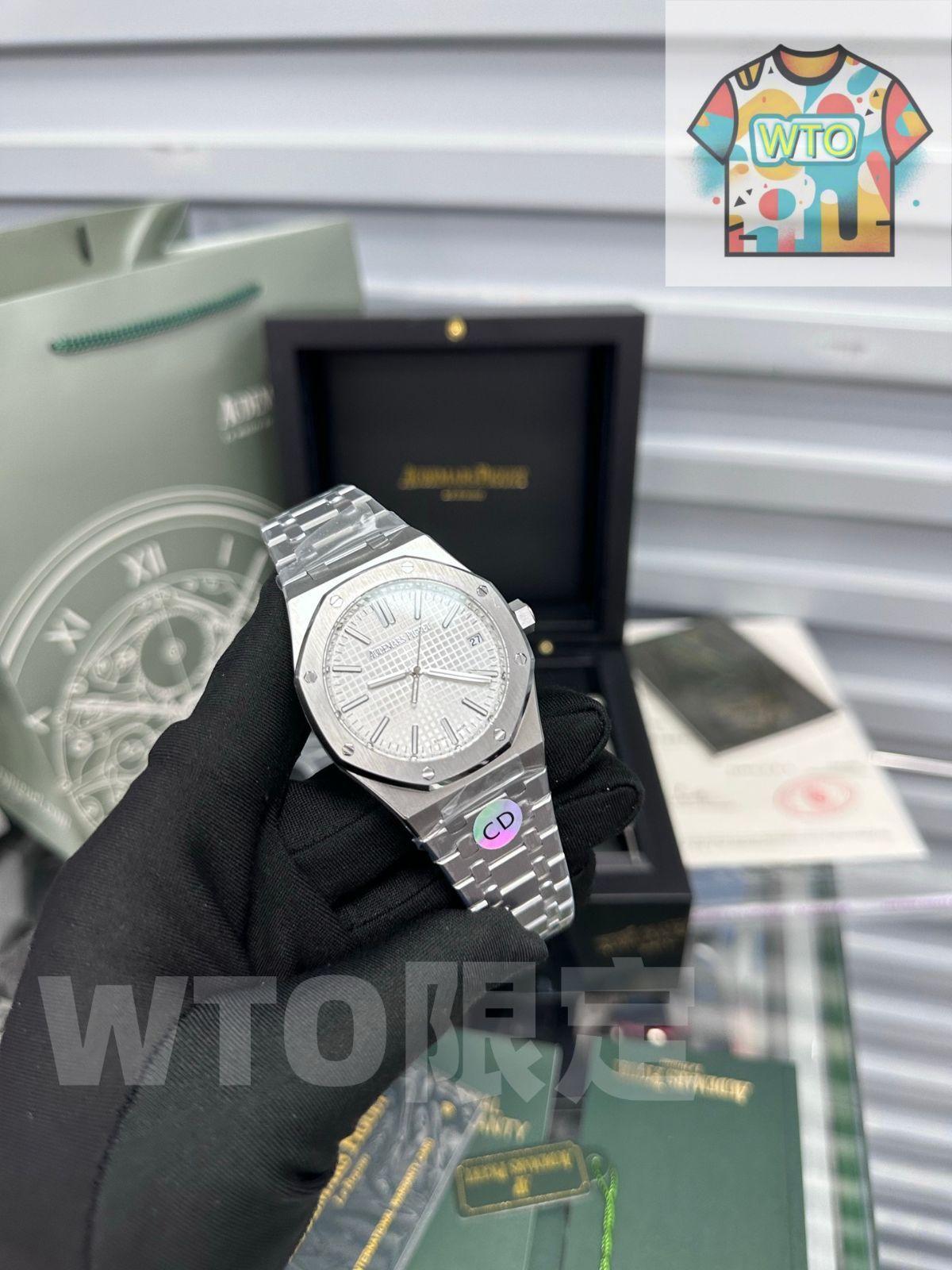 AP オーデマ ピゲ Audemars Piguet ロイヤルオーク メンズモデル フルオートマチック機械式 - 高精度リューズ＆サファイアガラス｜ ｜ -WTO輸入2