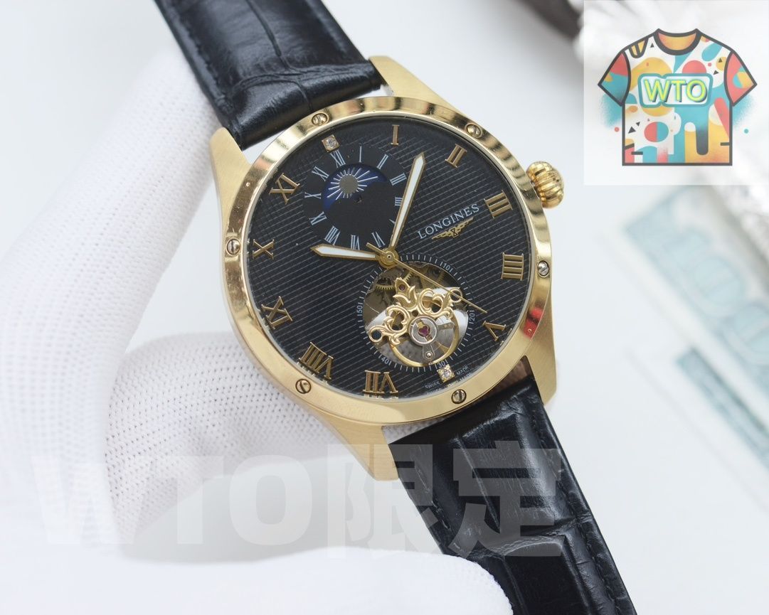  今日 ロンジン Longines メンズ腕時計 WTO店名をご ください 自動巻き時計 腕時計(アナログ)