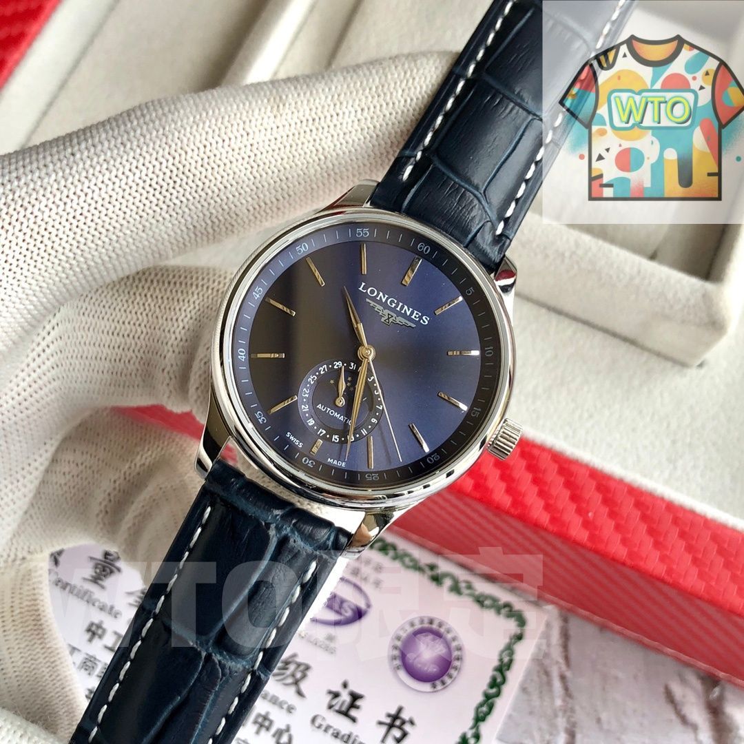 ロンジン 月相機能付き