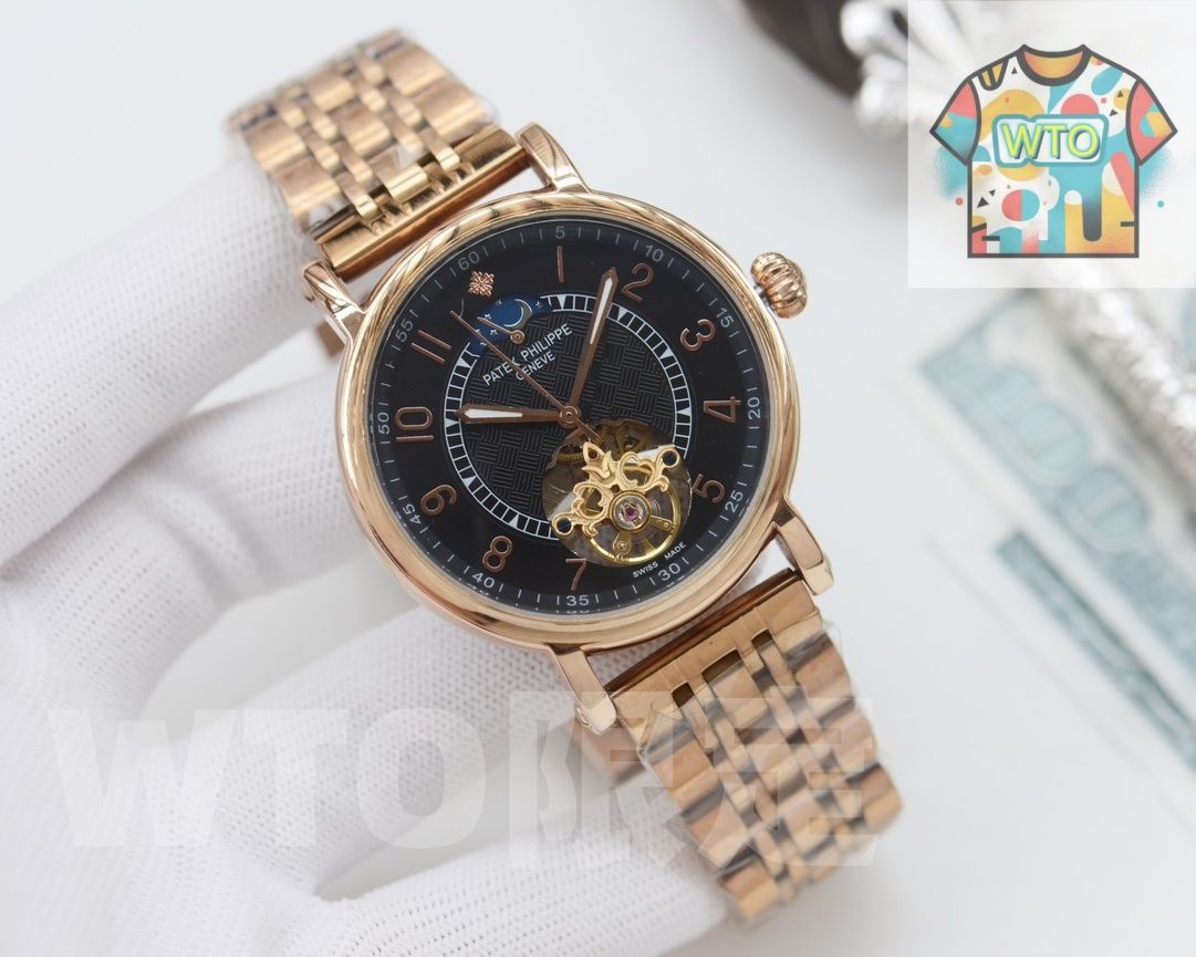  今日 パテックフイリップ PATEK PHILIPPE メンズ腕時計 WTO店名をご ください 自動巻き時計 腕時計(アナログ)