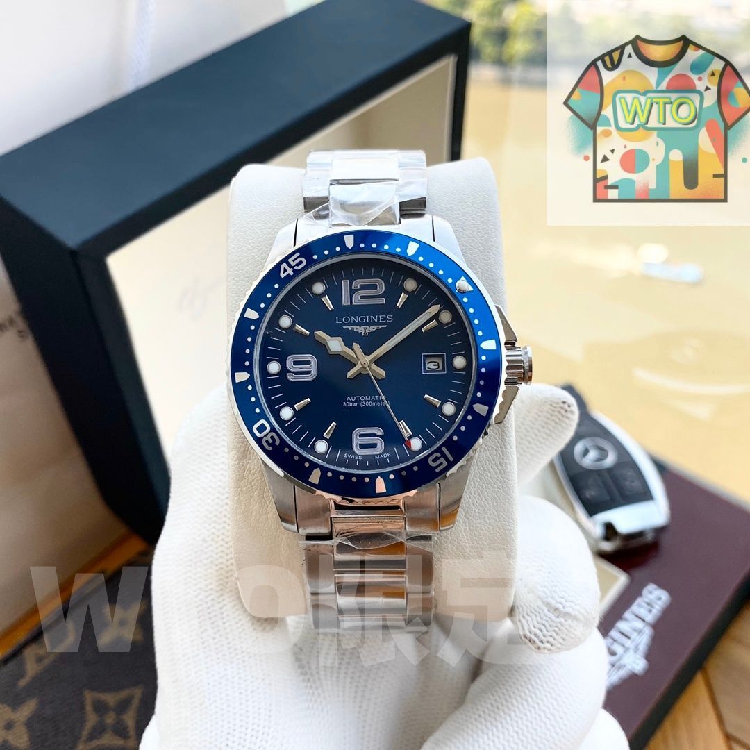 今日 Longines ロンジン 康斯シリーズ メンズ腕時計 -WTO店名をご ください